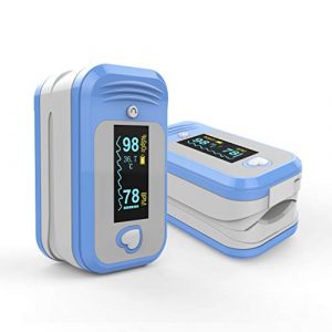 Οξύμετρο Δακτύλου Bluetooth με Αισθητήρα Θερμοκρασίας ΑΜ-806Β